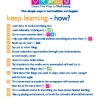 Keep Learning Flashcard – Gwent Five Ways to Wellbeing